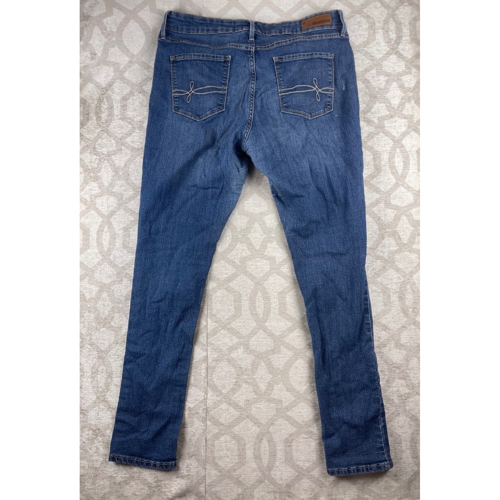 Denizen from Levi's Modern Skinny Women 16 Blue Good Stretch Denim Jeans - Picture 2 of 9